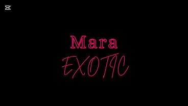 Gorgeous bbw Mara Exotic toying her pussy in solo action